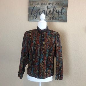 CCANVASBACK Vintage Jacket coat Multi-color sz 10